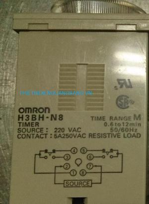 Bộ đặt thời gian OMRON H3BH-N8