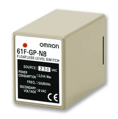 Bộ điều khiển cấp thoát nước Omron 61F-GP-N8